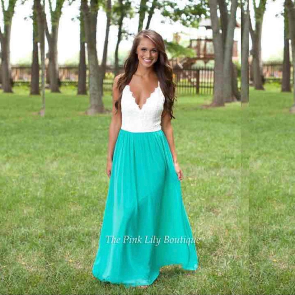 NWT Vici Collection Lace x Chiffon Maxi Dress M